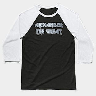 Alexander The Great Baseball T-Shirt